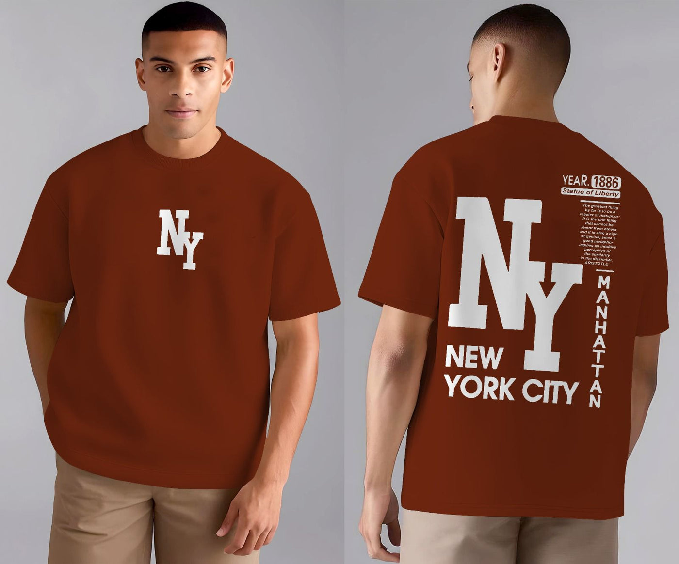 FLEECE DROP SHOULDER