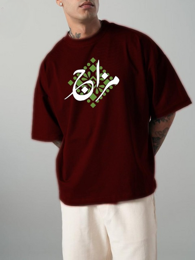 MIZAAJ Printed Dropshoulder