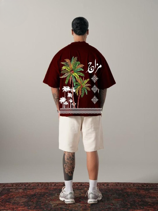 MIZAAJ Printed Dropshoulder