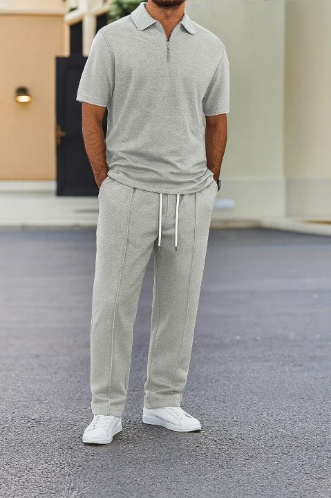 Zip Style Stripe  Tracksuit